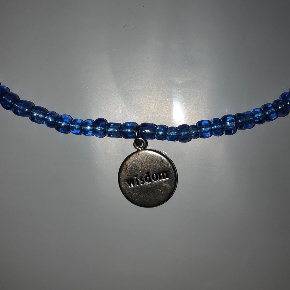 Cute seed bead wisdom choker